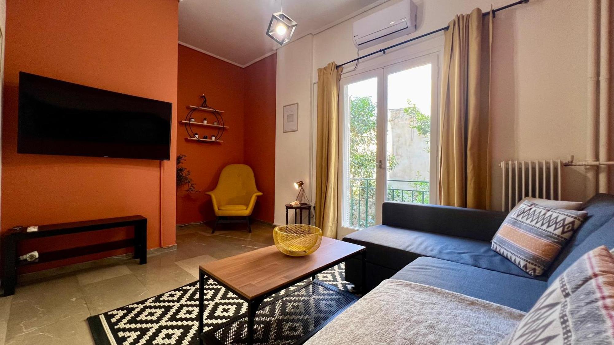 Modern & Cozy 51Sqm Apt In Thisseio Athen Eksteriør bilde