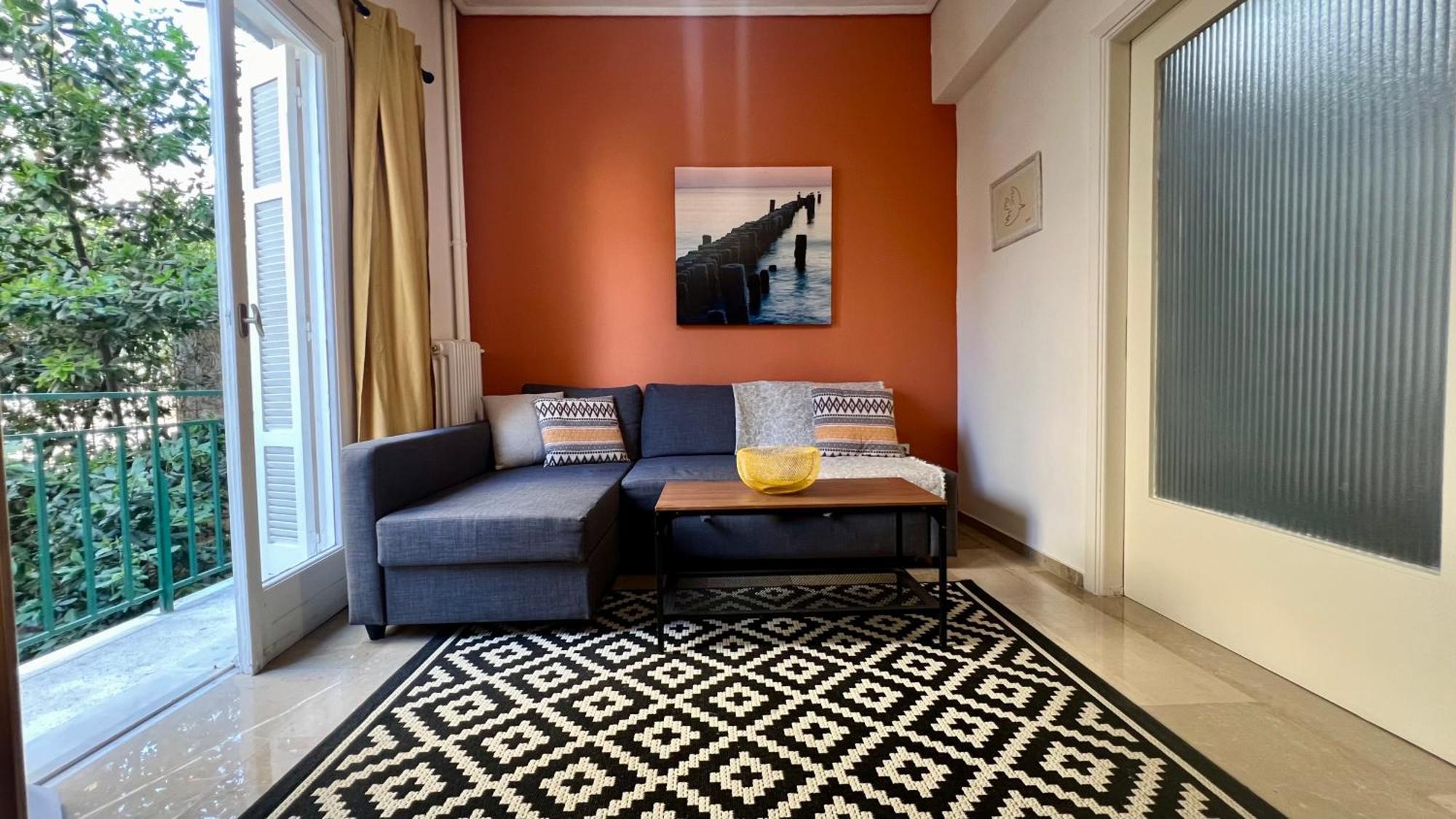Modern & Cozy 51Sqm Apt In Thisseio Athen Eksteriør bilde